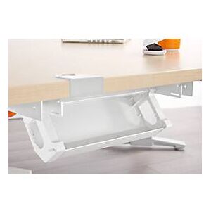 Schäfer Shop Genius Kabelkanal PLANOVA ERGOSTYLE, 1338 mm, für 1800er Tisch, weiss