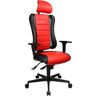 Topstar Gaming Stuhl SITNESS RS, 3D-Sitzfläche, Synchronmechanik, Sitzzeit 8 Std., schwarz/rot