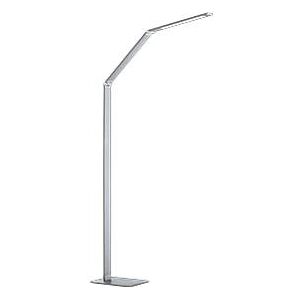 LED-Stehleuchte Geri, aus Aluminium, 3-fach dimmbar, Leuchtdauer ca. 30.000 Std., natur