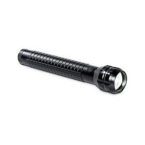 LED Taschenlampe Maul MAULkronos XL, Leistung 10 W, 419 lm, bis 295 m, 33 bis 100 h, 3 Lichtstufen, IPX4, inkl. Batterien, Aluminium, schwarz