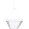 LED-Pendelleuchte Dotlux OFFICE, Leistung 54 W, 5670 lm, 3000-5500 K, 3-stufig dimmbar, signalweiss RAL 9003