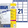 Avery Zweckform L7160-40 Adress-Etiketten, ultragrip, 63,5 x 38 mm