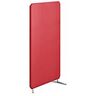 Stellwand Stoff, B 1200 x H 1800 mm, rot