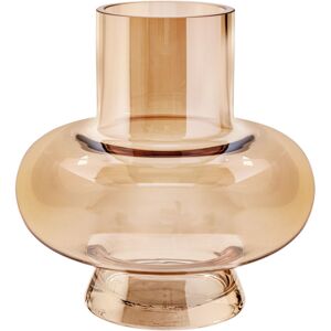 Biserka Vase - Elegantes Glas mit Ion-Beschichtung - 20x19.5 cm Biserka Vase - Elegantes Glas mit Ion-Beschichtung - 20x19.5 cm