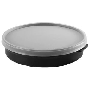 Amuse Pro Mehrweg-Menübehälter Amuse Pro 3-fach unterteilt; 800ml, 23x4.8 cm (ØxH); schwarz; rund; 8 Stück / Packung