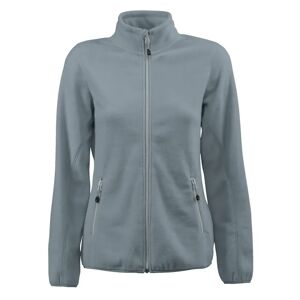 Printer Active Wear Damen-Fleecejacke Fynn; Kleidergrösse S; grau