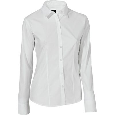 JOBELINE Damen Bluse Cecaria Langarm; Kleidergrösse 50; weiss JOBELINE Damen Bluse Cecaria Langarm; Kleidergrösse 50; weiss