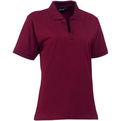 Pulsiva Germana Polo-Shirt - V-Ausschnitt Kurzarm Baumwolle Elastan Pulsiva Germana Polo-Shirt - V-Ausschnitt Kurzarm Baumwolle Elastan