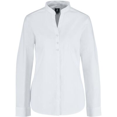 JOBELINE Damen Bluse Lani Langarm; Kleidergrösse 50; weiss JOBELINE Damen Bluse Lani Langarm; Kleidergrösse 50; weiss