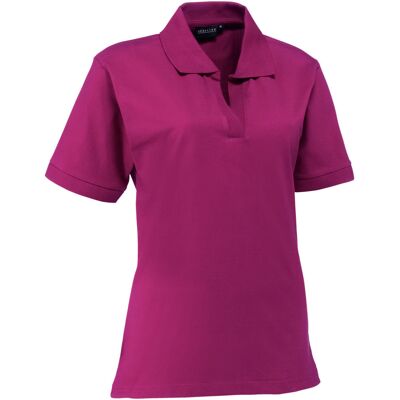 PULSIVA Damen-Polo Benita; Kleidergrösse 2XL; brombeer PULSIVA Damen-Polo Benita; Kleidergrösse 2XL; brombeer