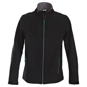 Printer Active Wear Herren-Softshelljacke Mika; Kleidergrösse XL; schwarz