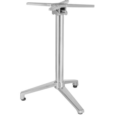 VEGA Outdoor-Tischgestell Taipa dreibeinig klappbar; 52x52x72 cm (BxLxH); silber VEGA Outdoor-Tischgestell Taipa dreibeinig klappbar; 52x52x72 cm (BxLxH); silber
