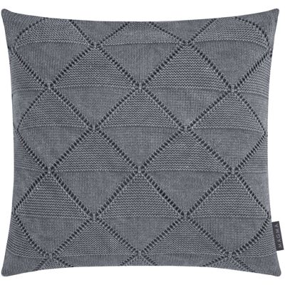 Magma Senna Kissenhülle - 50x50 cm - Anthrazit - Quadratisch Magma Senna Kissenhülle - 50x50 cm - Anthrazit - Quadratisch