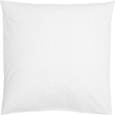 ERWIN M. Kissenbezug Siena; 80x80 cm (LxB); weiss ERWIN M. Kissenbezug Siena; 80x80 cm (LxB); weiss