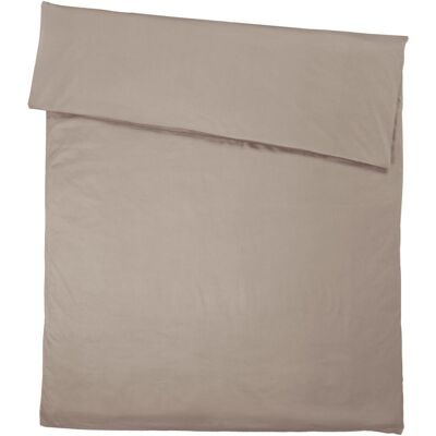 ERWIN M. Baumwoll Satintuch - 160x210 cm - Tortora - Produkttyp ERWIN M. Baumwoll Satintuch - 160x210 cm - Tortora - Produkttyp
