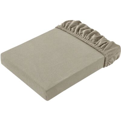 ERWIN M. Spannbetttuch - Elastisches Jersey - Bügelfrei - 90-100x200-220 cm ERWIN M. Spannbetttuch - Elastisches Jersey - Bügelfrei - 90-100x200-220 cm
