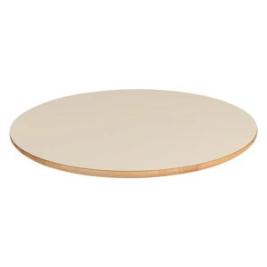 VEGA Tischplatte Duneo rund; 60x2.5 cm (ØxH); sand; rund