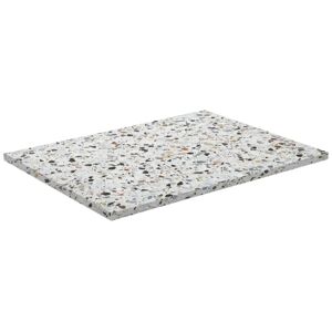 VEGA Tischplatte Maliana rechteckig; 120x80 cm (LxB); terrazzo; rechteckig