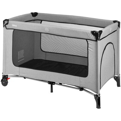 fillikid Baby-Reisebett - Standard grau melange tragbar Reisebett fillikid Baby-Reisebett - Standard grau melange tragbar Reisebett