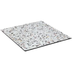 VEGA Kompakt-Tischplatte Lift quadratisch; 60x60 cm (LxB); terrazzo; quadratisch