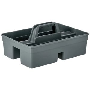 PULSIVA Utensilienbehälter Clean; 27x39x16.5 cm (LxBxH); grau; 6 Stück / Packung