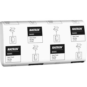 Katrin Falthandtuch 1-lagig Z-Falz; 23.2x23 cm (LxB); grau; 20 Stück / Pack Katrin Falthandtuch 1-lagig Z-Falz; 23.2x23 cm (LxB); grau; 20 Stück / Pack