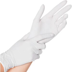 Hygonorm Einweg-Latexhandschuh Skin; Kleidergrösse XL; weiss; 100 Stück / Packung