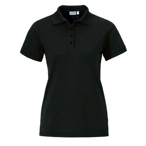 PULSIVA Damen Polo-Shirt Sunny; Kleidergrösse XS; schwarz