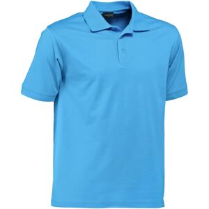 JOBELINE Herren-Polo Fly Halbarm; Kleidergrösse XL; türkis