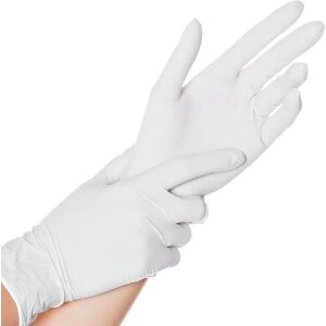 Hygonorm Einweg-Latexhandschuh Skin; Kleidergrösse M; weiss; 100 Stück / Packung