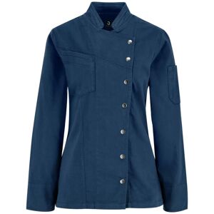 JOBELINE Damenkochjacke Leo; Kleidergrösse 50; blau