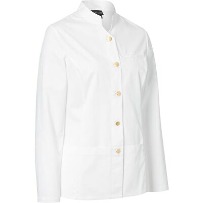 JOBELINE Damenservicejacke May; Kleidergrösse 48; weiss JOBELINE Damenservicejacke May; Kleidergrösse 48; weiss