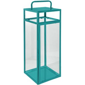 Laterne Abiba; 19x19x55.5 cm (LxBxH); blau Laterne Abiba; 19x19x55.5 cm (LxBxH); blau