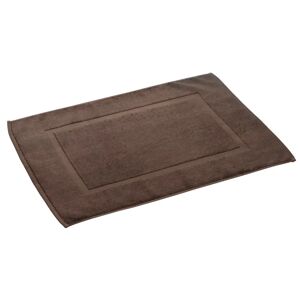 PULSIVA Badematte Universal; 50x70 cm (BxL); dunkelbraun; 5 Stück / Packung