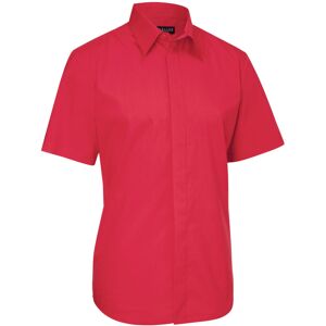 JOBELINE Herren Hemd Noah Kurzarm; Kleidergrösse 41/42; rot JOBELINE Herren Hemd Noah Kurzarm; Kleidergrösse 41/42; rot