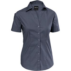 JOBELINE Damen Bluse Cecaria Kurzarm; Kleidergrösse 38; graphit JOBELINE Damen Bluse Cecaria Kurzarm; Kleidergrösse 38; graphit
