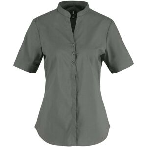 JOBELINE Damen Bluse Lani Kurzarm; Kleidergrösse 38; dunkelgrau JOBELINE Damen Bluse Lani Kurzarm; Kleidergrösse 38; dunkelgrau