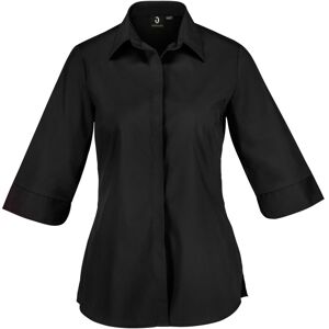 JOBELINE Damen Bluse Fiore Dreiviertelarm; Kleidergrösse 42; schwarz JOBELINE Damen Bluse Fiore Dreiviertelarm; Kleidergrösse 42; schwarz