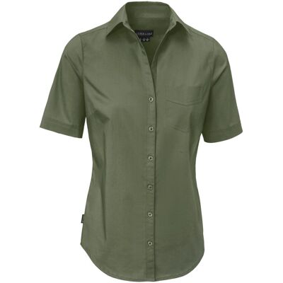 JOBELINE Damenbluse Kim Halbarm; Kleidergrösse 34; oliv JOBELINE Damenbluse Kim Halbarm; Kleidergrösse 34; oliv