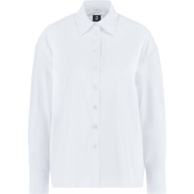 JOBELINE Damen Bluse Porter Langarm, Oversize Fit; Kleidergrösse M; weiss JOBELINE Damen Bluse Porter Langarm, Oversize Fit; Kleidergrösse M; weiss