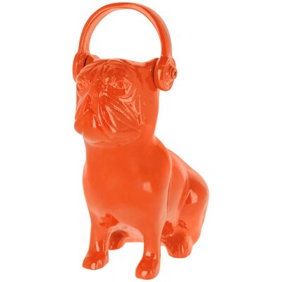 Vega Cane Bulldog - Dekorativ mit Kopfhörern - 25.5x29.5x12.75 cm Vega Cane Bulldog - Dekorativ mit Kopfhörern - 25.5x29.5x12.75 cm