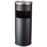 PULSIVA Standaschenbecher Springfield; 1000ml, 24x60.5 cm (ØxH); schwarz