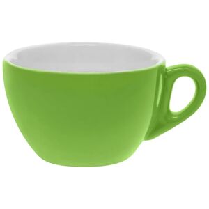 PULSIVA Milchkaffee-Obertasse Joy; 300ml, 10.5x6.7 cm (ØxH); grün; rund; 6 Stück / Packung