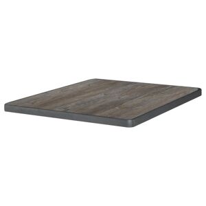 PULSIVA Tischplatte Sevelit quadratisch; 80x80 cm (LxB); pinie rustikal; quadratisch