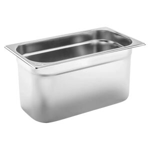 PULSIVA GN-Behälter Basic 1/3; Grösse GN 1/3, 5700ml, 32.5x17.6x15 cm (LxBxT); silber