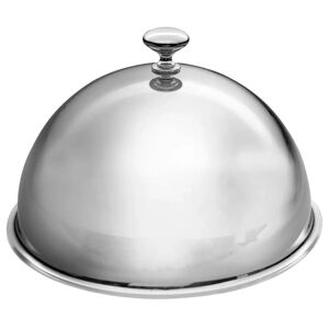 VEGA Cloche Loger Edelstahl; 25.9x16 cm (ØxH); silber; rund