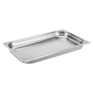 PULSIVA GN-Behälter Basic 1/1; Grösse GN 1/1, 5000ml, 53x32.5x4 cm (LxBxT); silber