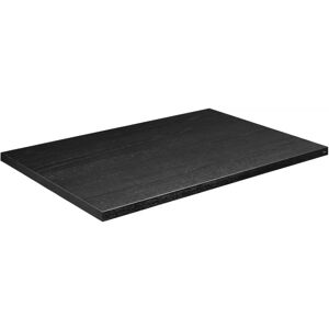 VEGA Tischplatte Sumba rechteckig; 120x80 cm (LxB); esche schwarz gebeizt; rechteckig