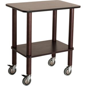 VEGA Servierwagen Esma; 71x46x80 cm (BxTxH); dunkelbraun VEGA Servierwagen Esma; 71x46x80 cm (BxTxH); dunkelbraun