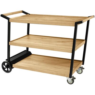 VEGA Servierwagen Aterno; 125x58x93 cm (BxTxH); wildeiche VEGA Servierwagen Aterno; 125x58x93 cm (BxTxH); wildeiche